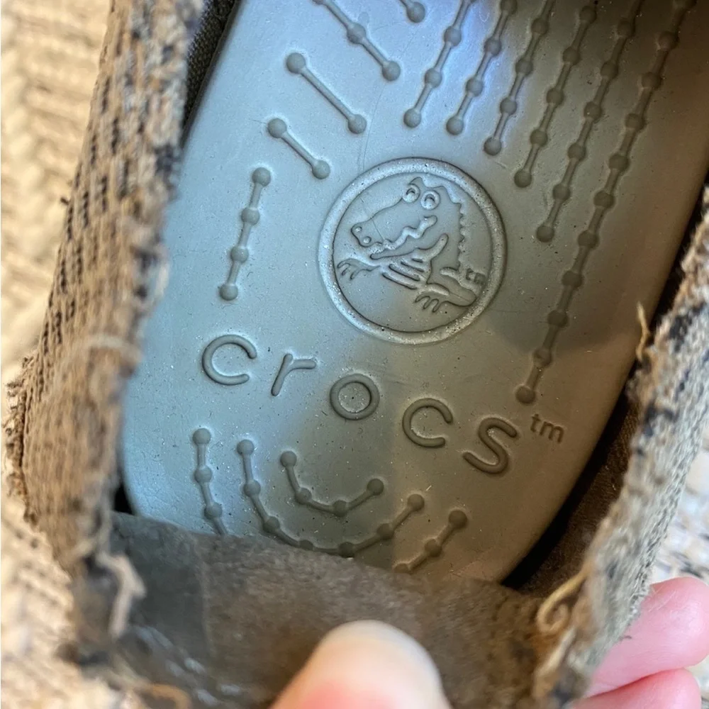 Men’s Croc loafers size‎ 8